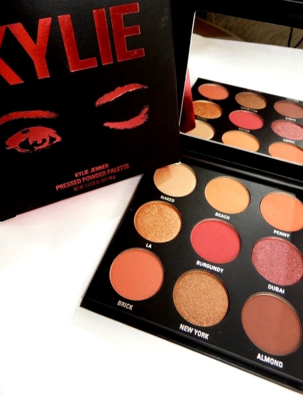 Kylie Cosmetics "The Burgundy Palette"  9 Pans Brand New* Original & Authentic*